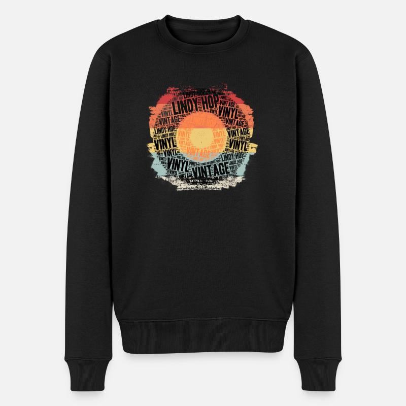Lindy Hop Vintage - Pull Premium bio Homme - noir