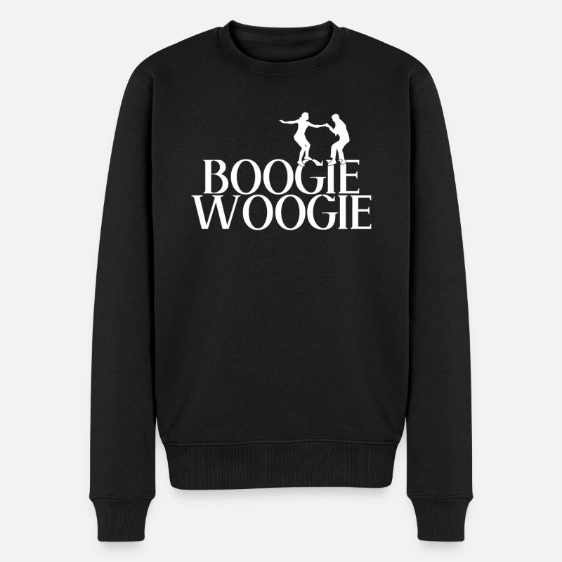 Boogie Woogie Danse - Pull Premium bio Homme - noir