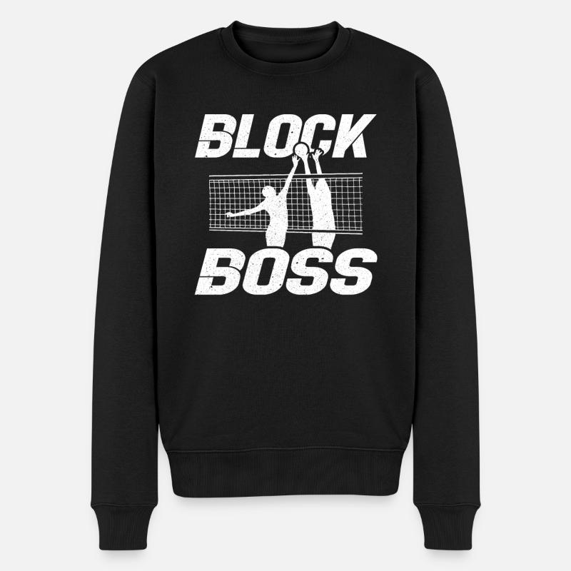 Volley-ball beach volley - Pull Premium bio Homme - noir