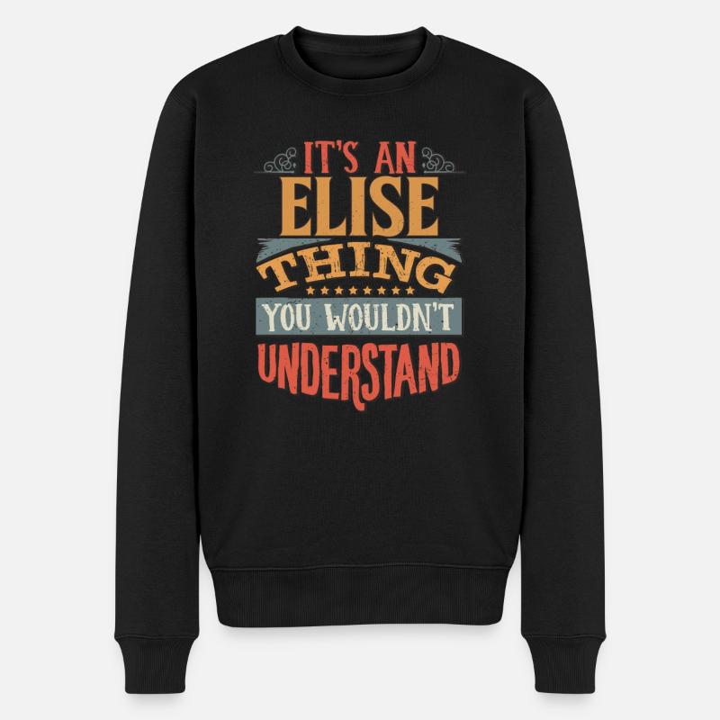 C’est une chose exaltante que vous ne comprendriez pas - - Pull Premium bio Homme - noir