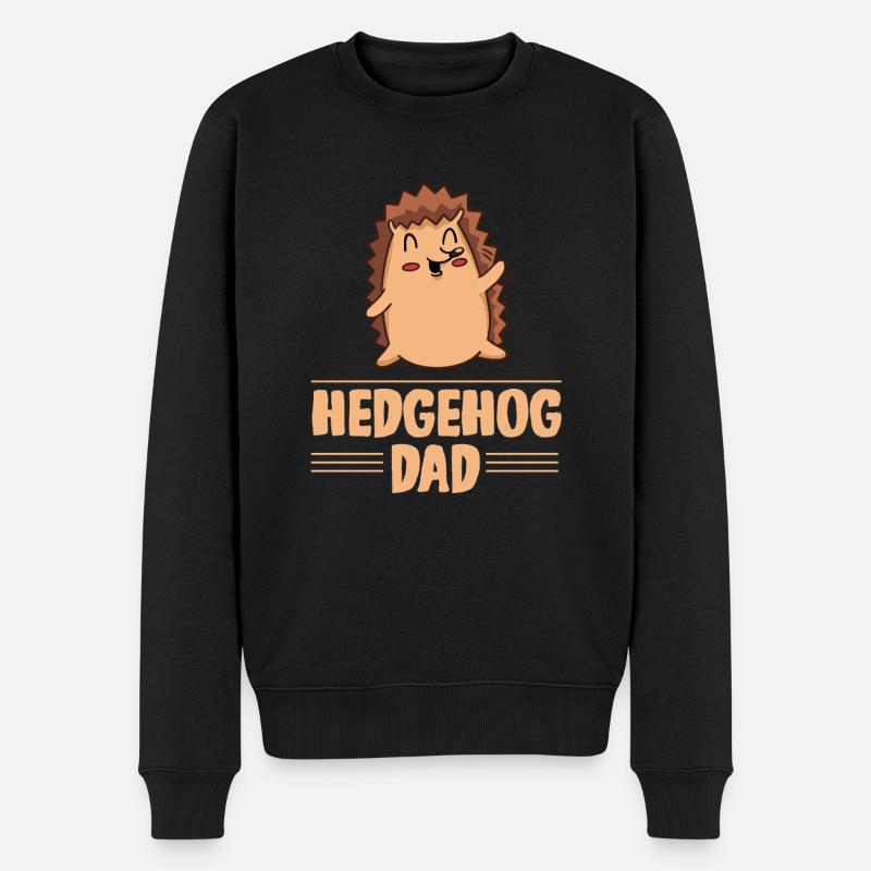 Hérisson - Pull Premium bio Homme - noir