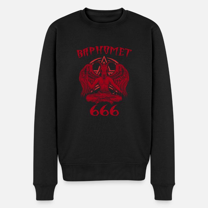 Baphomet 666 - Pull Premium bio Homme - noir