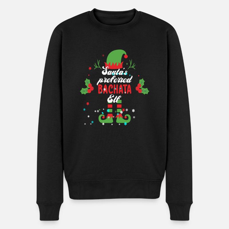 Weihnachtsgeschenk für Bachata-Tänzer Bachata - Männer Premium Bio Pullover - Schwarz