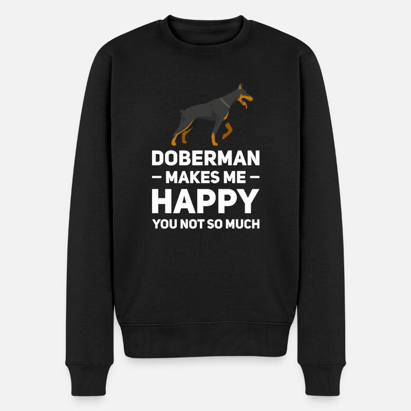 Doberman Doberman Cadeau - Pull Premium bio Homme - noir