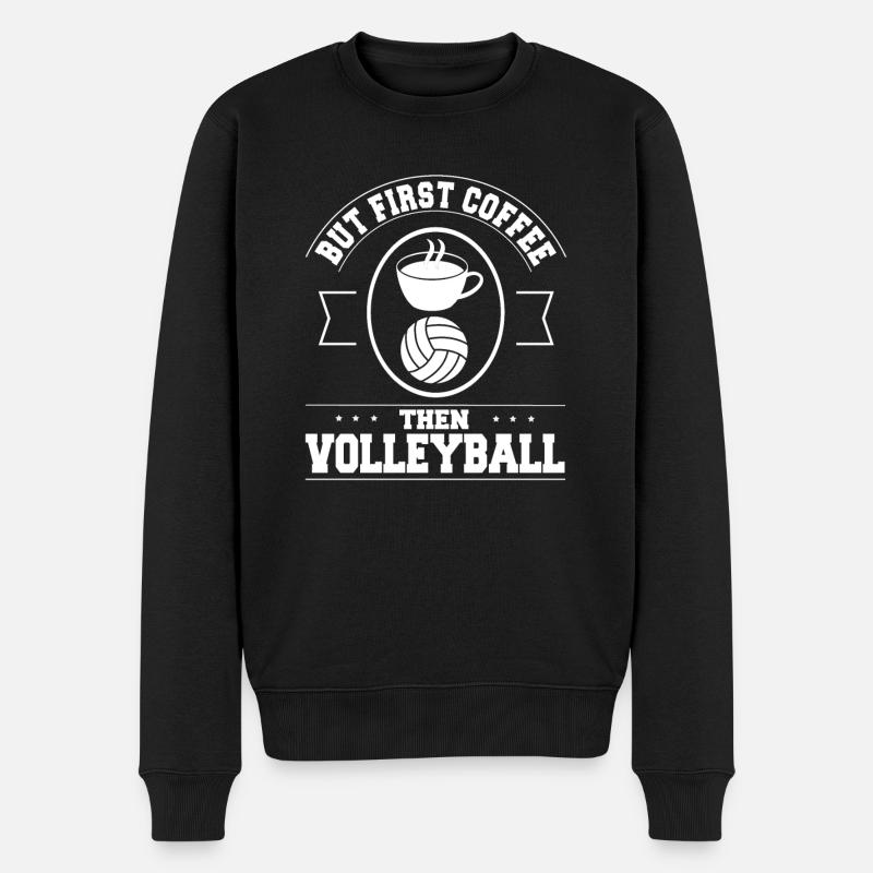 Volleyball Volleyball de plage - Pull Premium bio Homme - noir