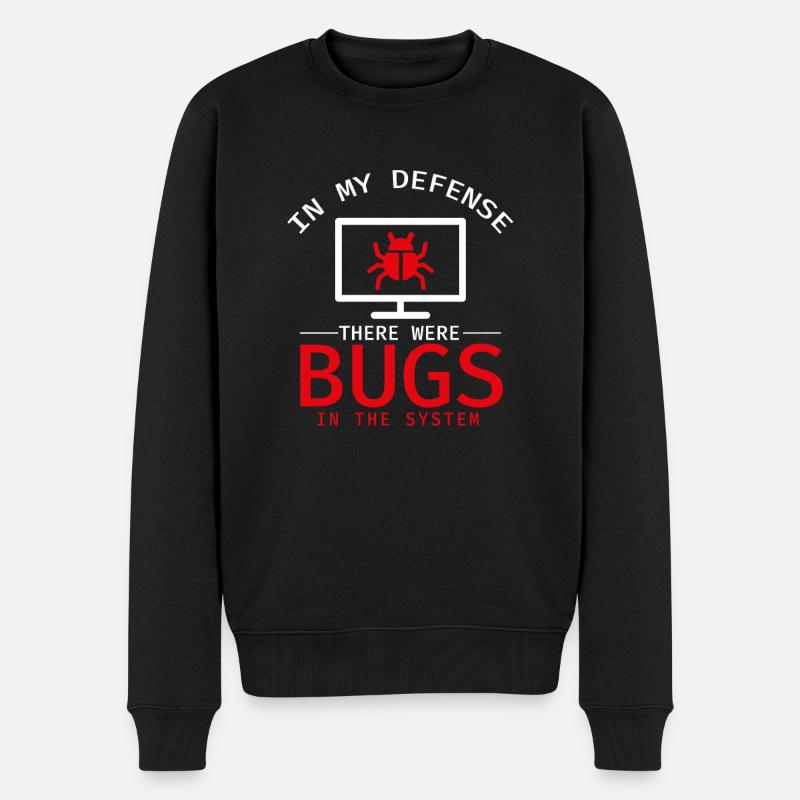 Programmer Coder Software Developer - Men's Premium Organic Jumper - black