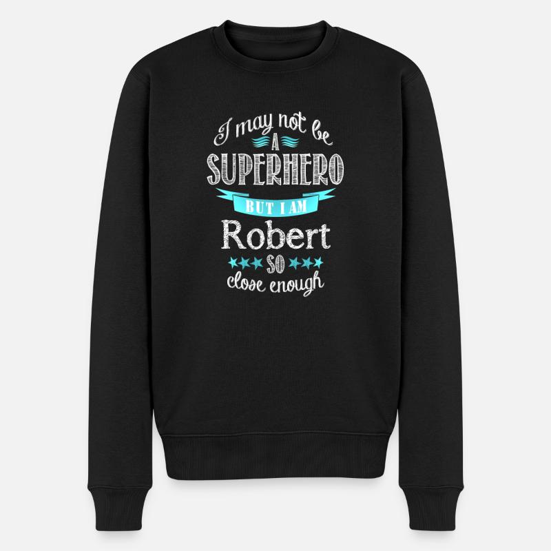 Robert - Pull Premium bio Homme - noir