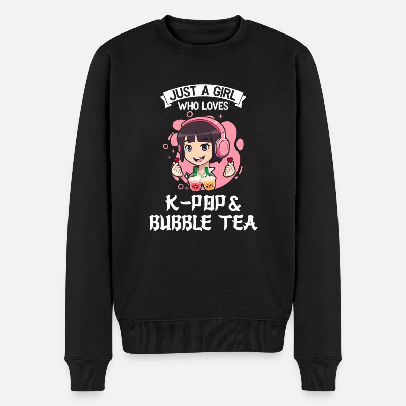 K-Pop-K-Pop-Merch K-Pop-Waren Geschenk - Männer Premium Bio Pullover - Schwarz