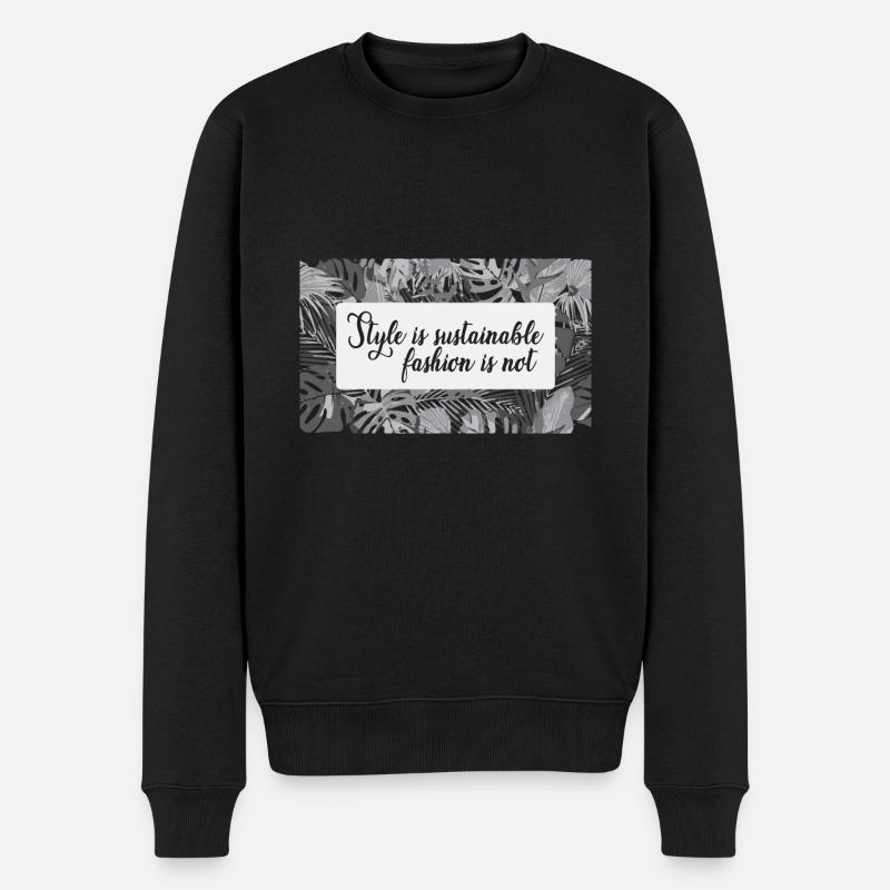 Durabilité - Pull Premium bio Homme - noir