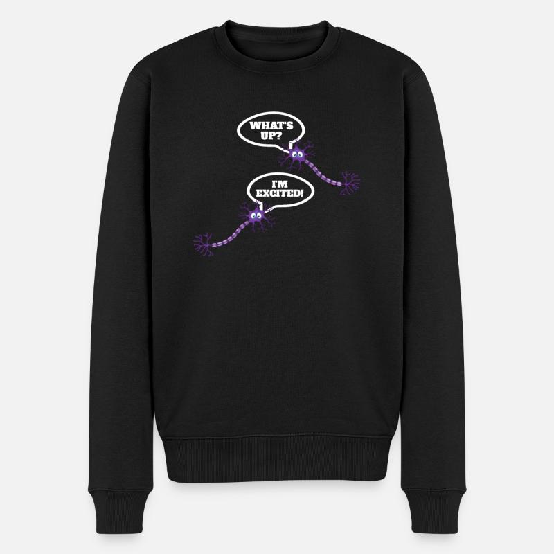 Neuroscience Neuron Neurologist Joke - Pull Premium bio Homme - noir