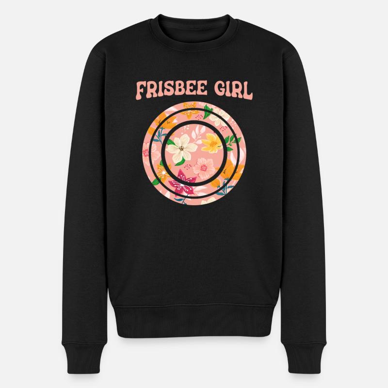 Frisbee - Pull Premium bio Homme - noir