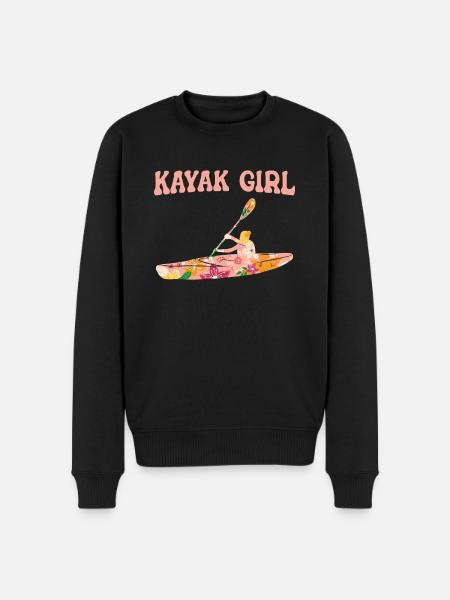 Kajak Kayak - Men's Premium Organic Jumper - black