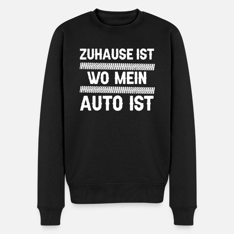 Autos Autofahren Autofahrer Geschenk - Männer Premium Bio Pullover - Schwarz