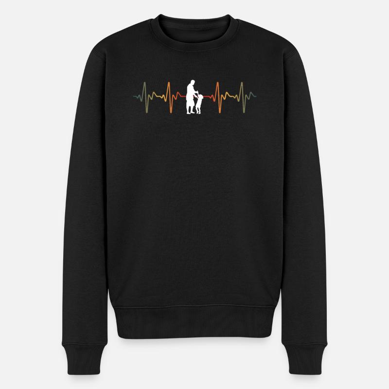 Thé Papa Rétro - Pull Premium bio Homme - noir