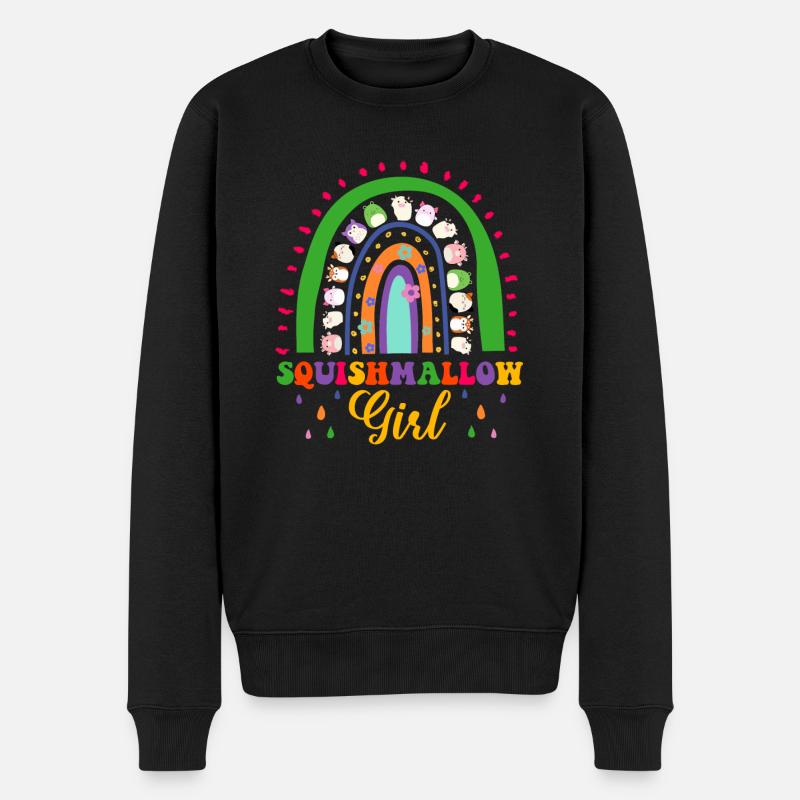 Squishmallow Girl Squish Girl - Männer Premium Bio Pullover - Schwarz