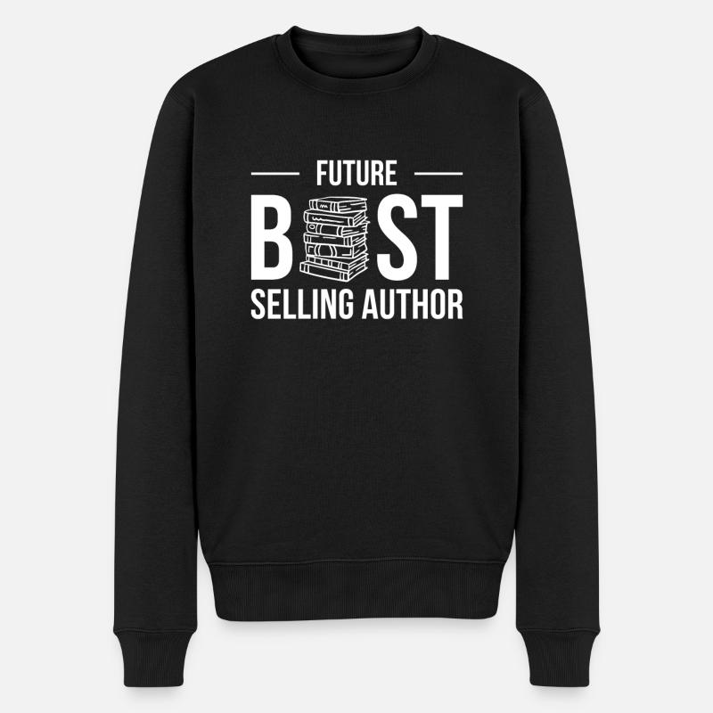 Futur auteur de best-sellers - Pull Premium bio Homme - noir
