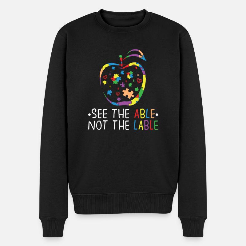 Sonderschullehrer Sped Teacher Inclusion - Männer Premium Bio Pullover - Schwarz