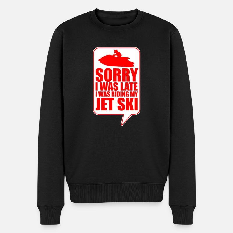 Jetski Jet Ski Motoneige - Pull Premium bio Homme - noir