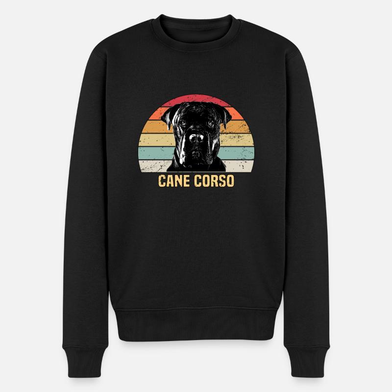 Cane corso - Pull Premium bio Homme - noir