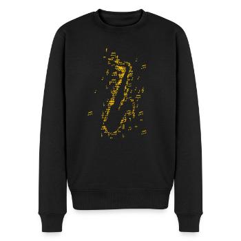 Saxophone Saxophone Saxophone Saxophone - Pull Premium bio Homme - noir - Devant - Nico (187cm)