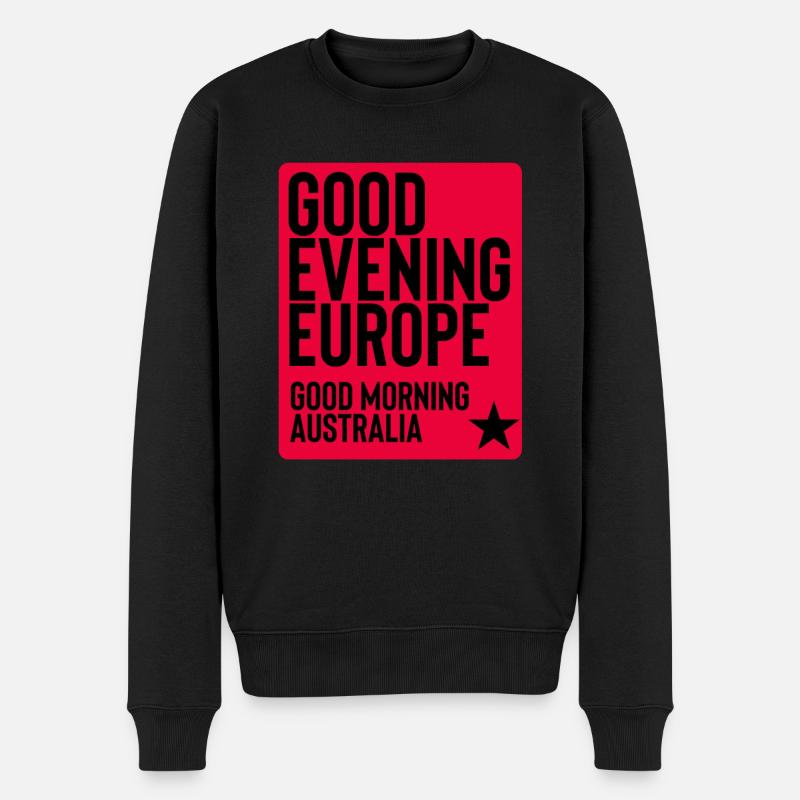 Concours Eurovision de la chanson - Pull Premium bio Homme - noir