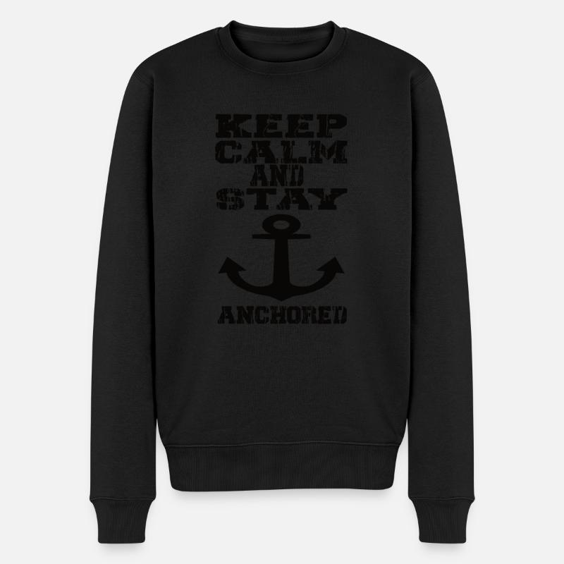 Dictons de la voile - Pull Premium bio Homme - noir