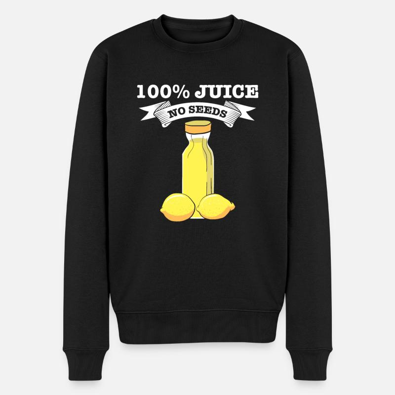 Urology I Vasectomy Procedure I 100% Juice No - Männer Premium Bio Pullover - Schwarz