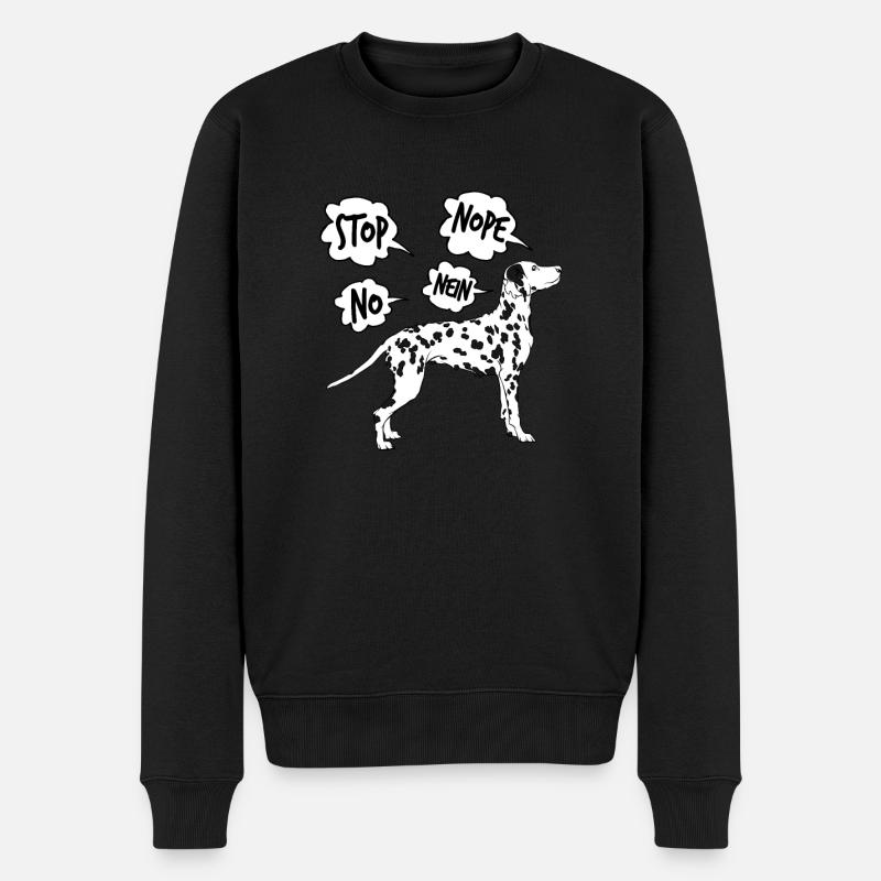 Dalmate - Pull Premium bio Homme - noir