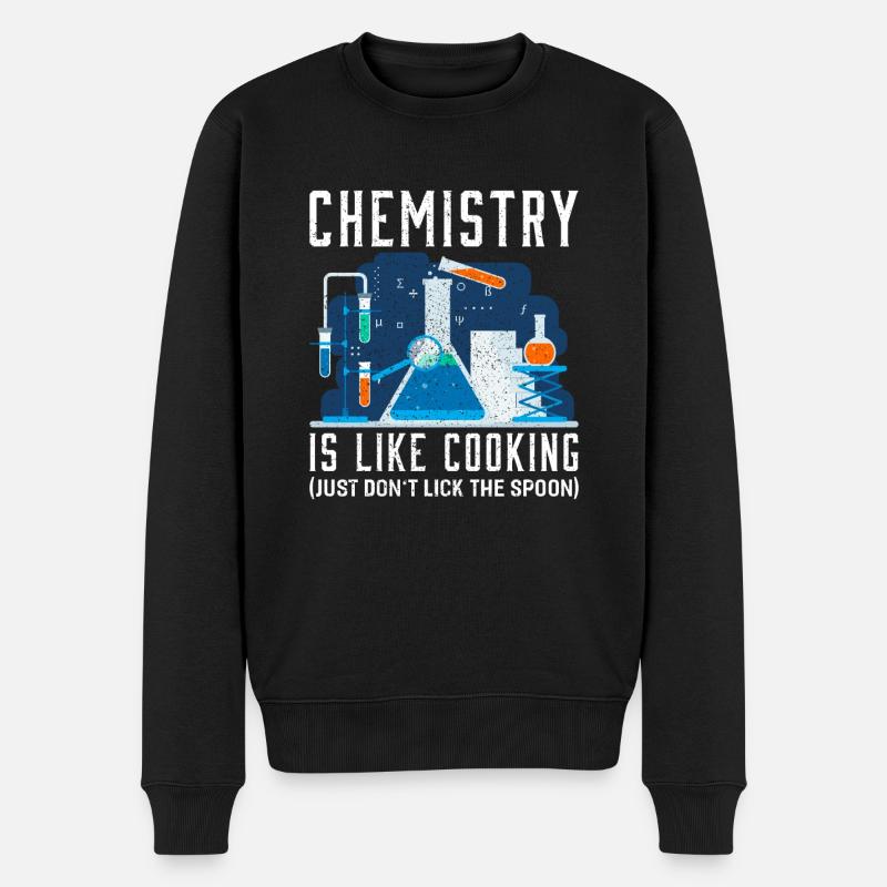 Chimie - Pull Premium bio Homme - noir