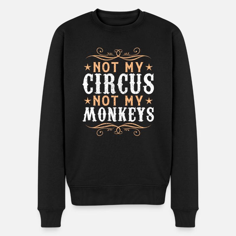 Cirque - Pull Premium bio Homme - noir