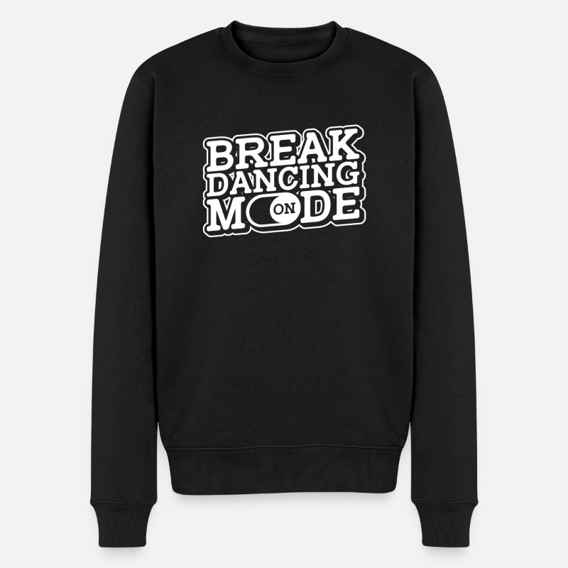 Breakdance Breakdancer Breakdancing - Men's Premium Organic Jumper - black