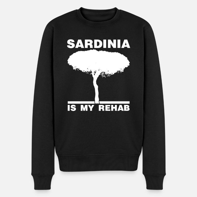 Sardaigne Sardaigne Arbre Sardaigne - Pull Premium bio Homme - noir