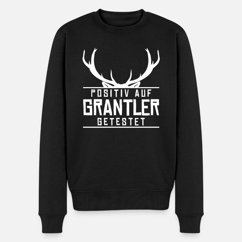 Grantler Granteln Grantln - Pull Premium bio Homme - noir