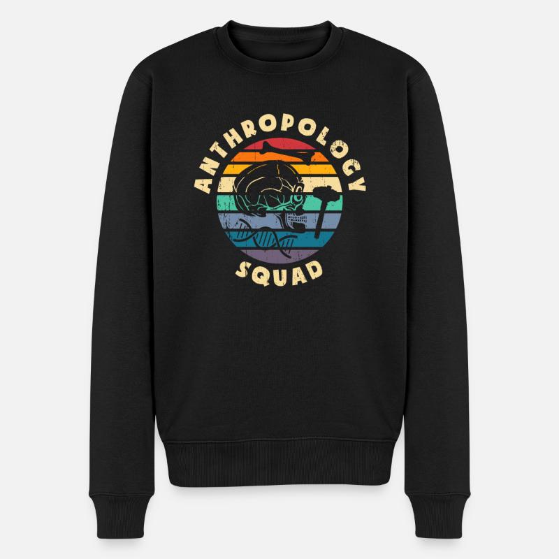 Escouade d’anthropologie anthropologue - Pull Premium bio Homme - noir