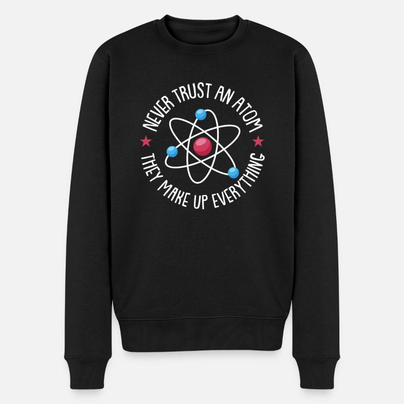 Physicien physicien - Pull Premium bio Homme - noir