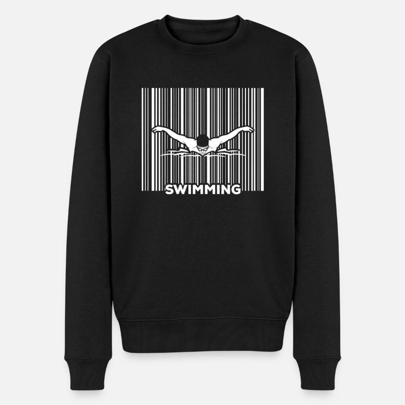 Nageurs nageurs - Pull Premium bio Homme - noir