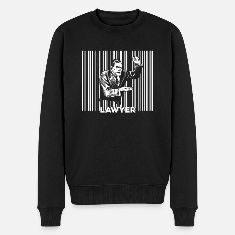 Avocat Avocat Avocat Avocat - Pull Premium bio Homme - noir