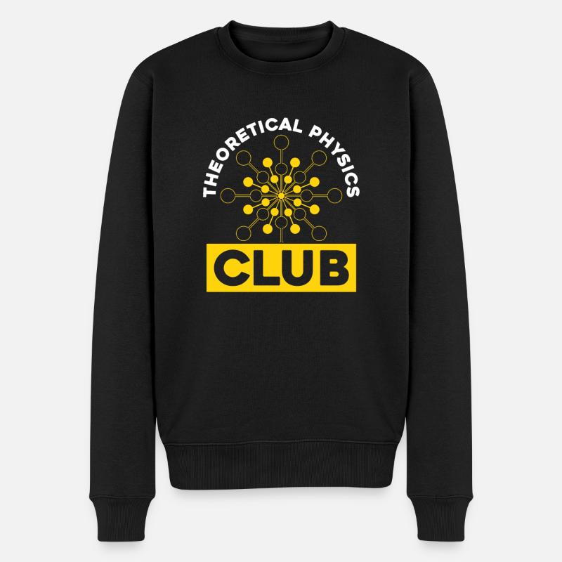 Physik Physiker - Männer Premium Bio Pullover - Schwarz
