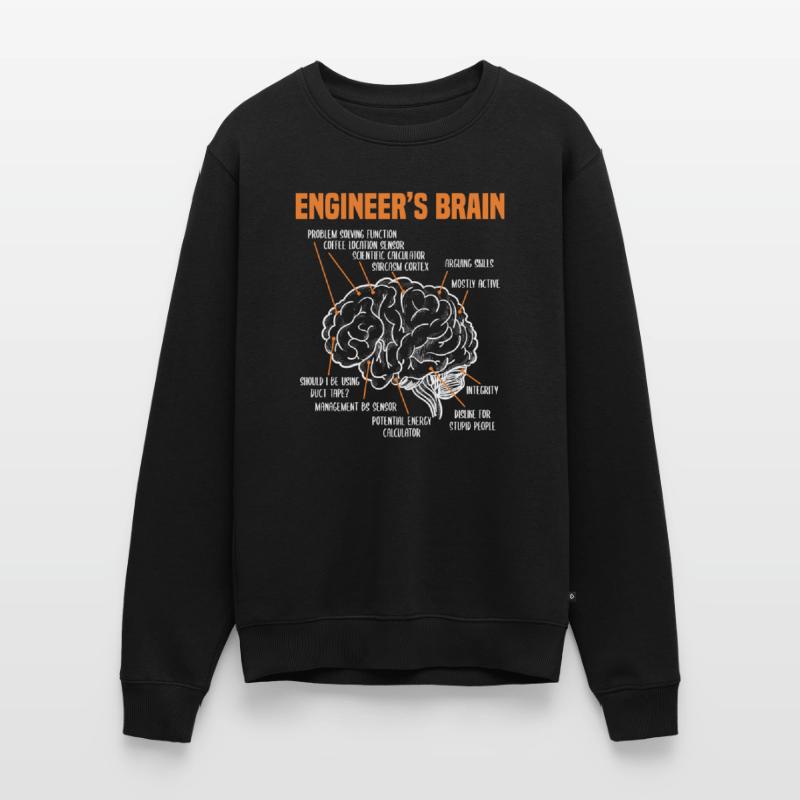 Engineer Brain Process For Engineer Student Men's Premium Organic Jumper