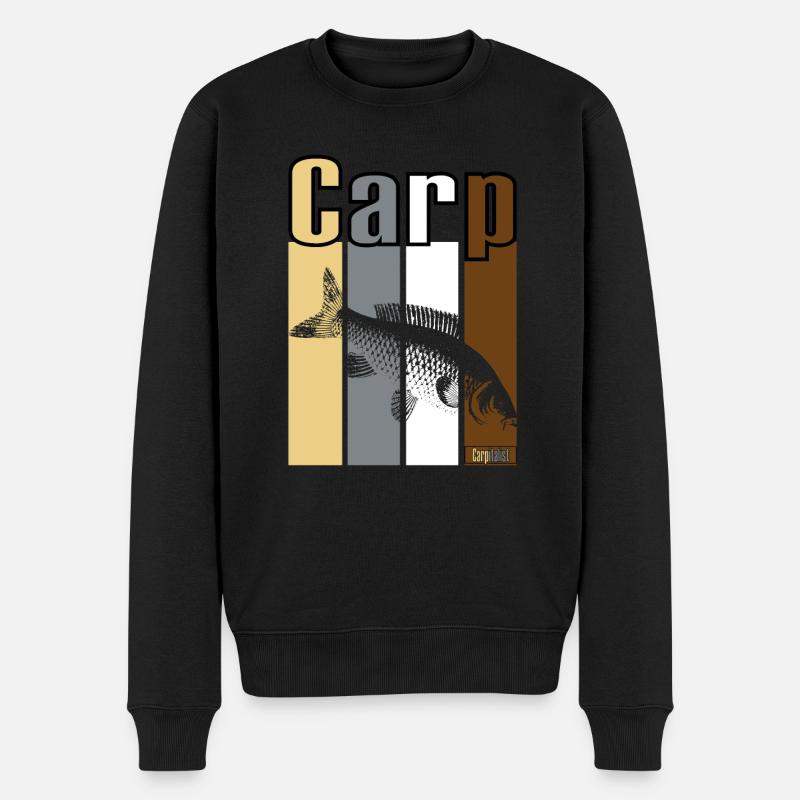 Carp Carpitalist - Männer Premium Bio Pullover - Schwarz