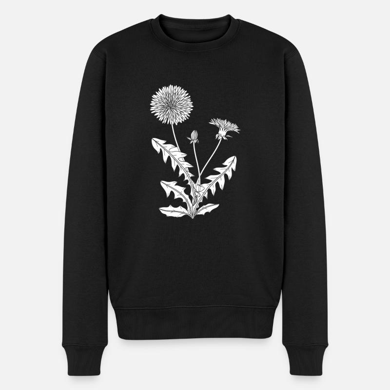 Wildflowers - Pull Premium bio Homme - noir