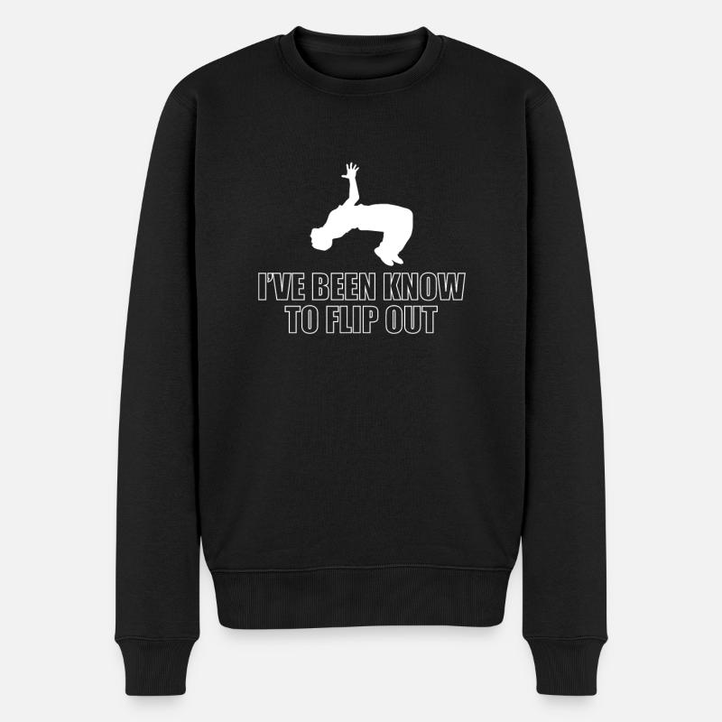 Parkour Runner Shirt Cadeau - Pull Premium bio Homme - noir