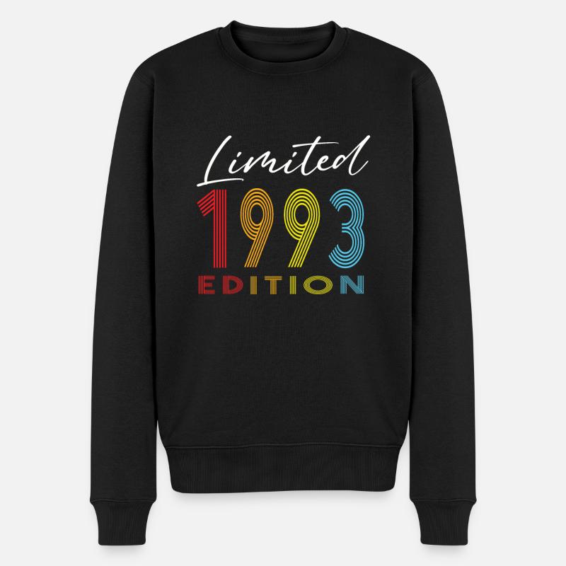Édition limitée 1993 - Pull Premium bio Homme - noir