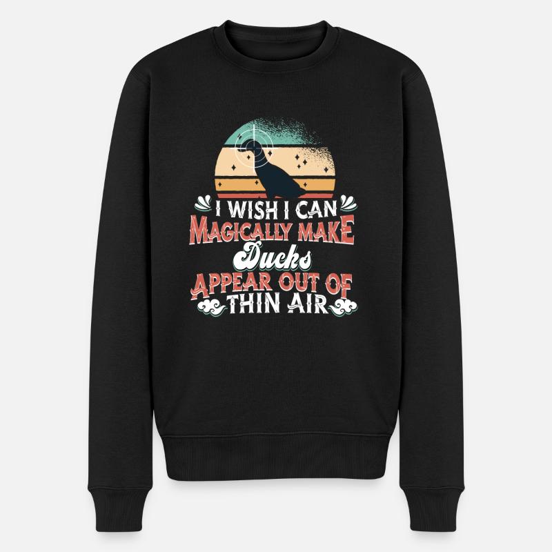 Tir au canard - Pull Premium bio Homme - noir