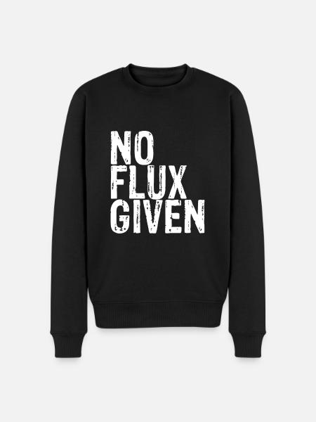 No Flux Given 7 - Men's Premium Organic Jumper - black