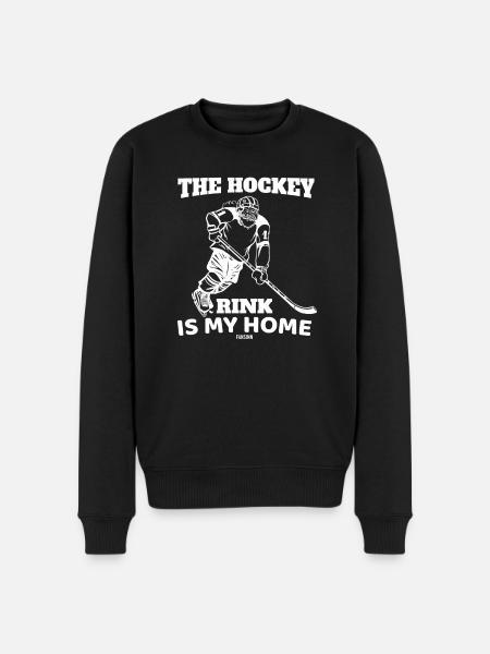 Hockey sur glace - Pull Premium bio Homme - noir