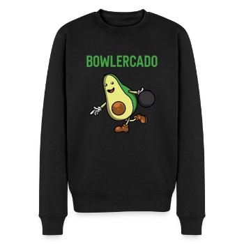 Bowling - Men's Premium Organic Jumper - black - Front - Nico (187cm)