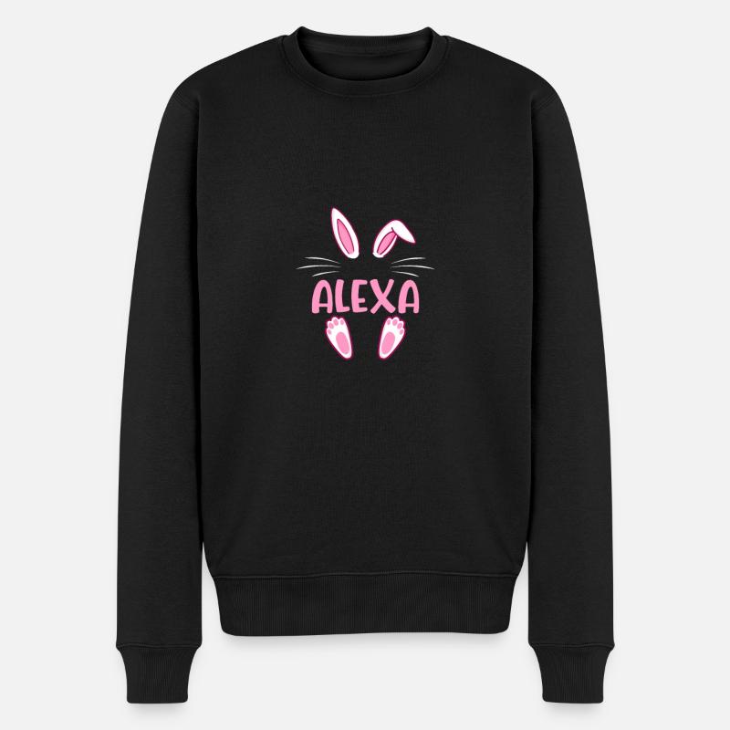 ALEXA Pâques - Pull Premium bio Homme - noir