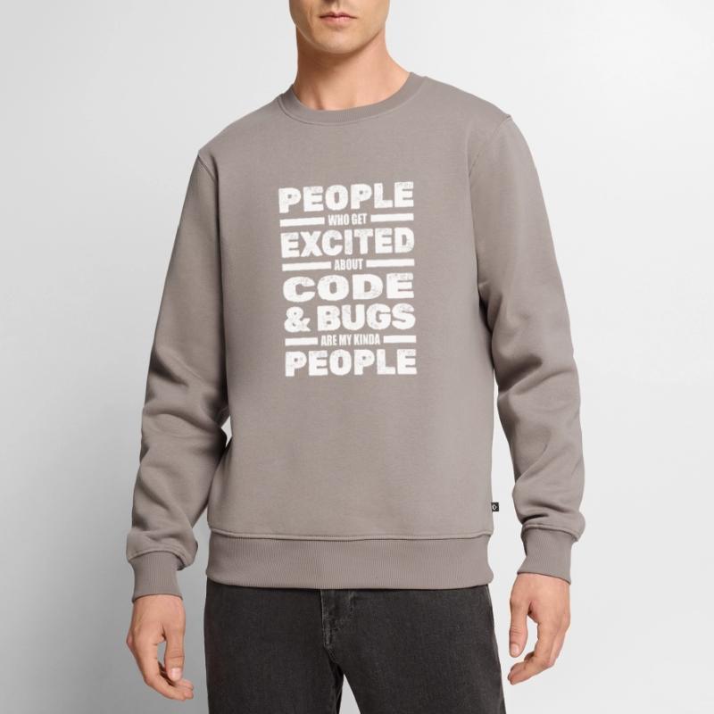 Programmierer Coder Software Entwickler Männer Premium Bio Pullover
