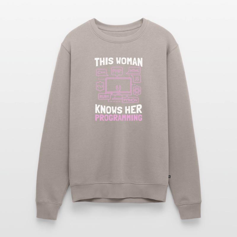 Programmer Coder Software Developer Men's Premium Organic Jumper